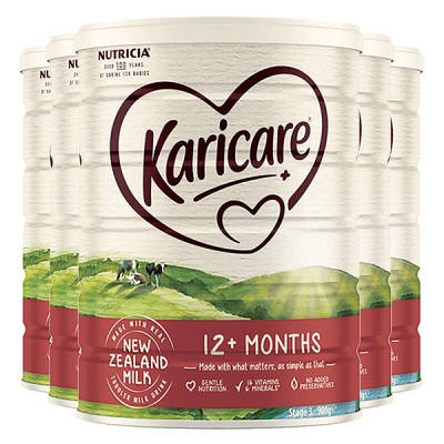 【新西兰直邮】KARICARE 可瑞康 普通牛奶粉 3段 3/6罐一箱 